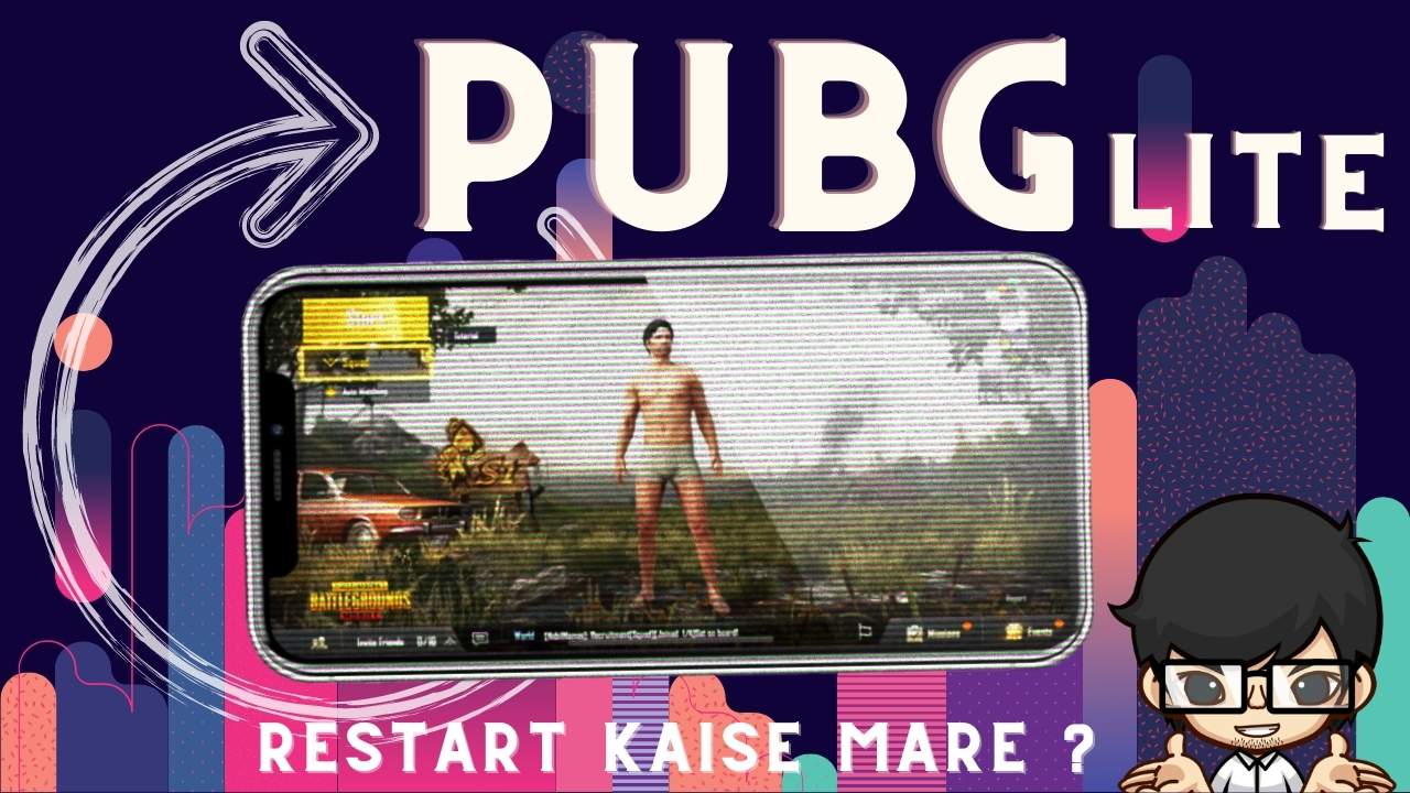 pubg mobile lite restart kaise mare min